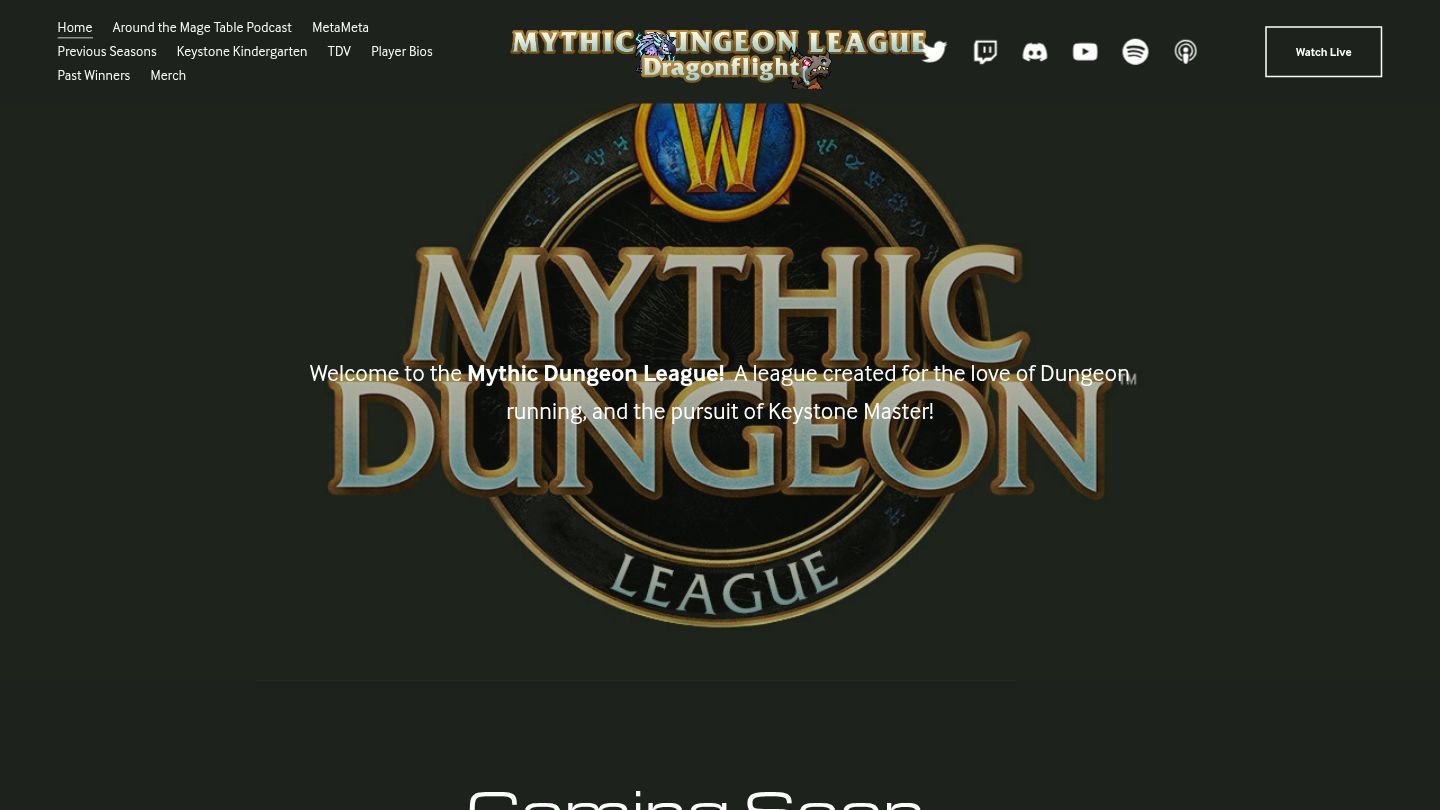 Mythic Dungeon League